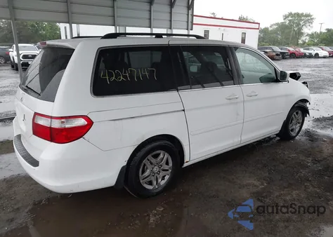 2007 Honda Odyssey Ex-L from USA, damaged, VIN 5FNRL38717B400727